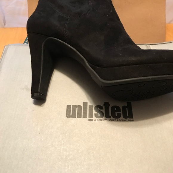 Unlisted Black Boots 10M - Picture 5 of 6